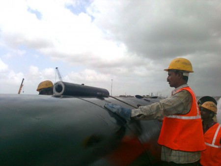 pipe wrapping